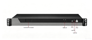 Intel Gen 9-14 Core I3/i5/i7/i9 LGA1151/LGA1200/LGA1700 DDR4 64GB M.2 SATA Windows 10/11 Linux 1U <strong>Industrial</strong> <strong>Computer</strong> Stock - Product Image 2