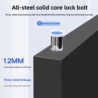 Armoire de Sécurité Électronique Épaissie en Acier Ignifuge avec Empreinte Digitale et Mot de Passe pour Vente Directe Fabricant
