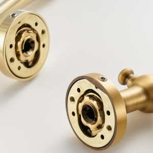 Pure Brass Bedroom Wooden <strong>Door</strong> Lock Textured Magnetic Silent Interior Brass Lockset <strong>Door</strong> Handle Home Furniture Hardware <strong>Bar</strong> - Product Image 6