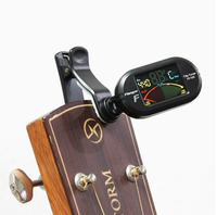 Guitar Tuner, Clip-On Electronic Tuner for Bass, Ukulele, and Other Instruments