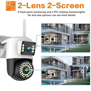 Caméra de surveillance extérieure Wi-Fi haute définition étanche avec vision nocturne et accès à distance pour piscine de toit d'hôtel Wistino - Product Image 4