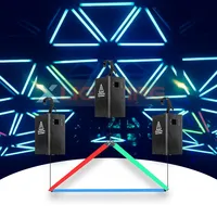 Tube lumineux cinétique triangulaire LED de haute qualité pour scène de club DJ, éclairage RGB coloré, contrôle DMX512, indice de protection IP55