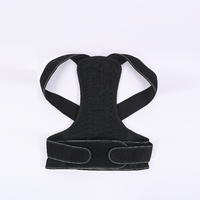Ceinture de soutien en nylon réglable pour la correction du corps, correcteur de posture complet pour les épaules et le dos