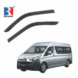 Deflector de Ventana de Alta Gama para TOYOTA HIACE BUS H200 H300 2005-2022, Visera de Ventana de Acero Inoxidable y PC+ - Product Image 1