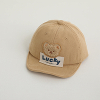 Gorra de Béisbol para Bebé, Bordado a Mano, 100% Algodón, Lona Suave, Protección Solar, Unisex, Cuatro Estaciones, Diseño de Frutas, Modelo INK 1215, Individual