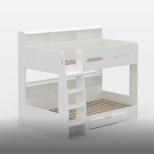 Vente chaude EN747 Moderne En Bois MDF LVL <span class=keywords><strong>Lit</strong></span> <span class=keywords><strong>Lattes</strong></span> Simple Chambre D'enfant Meubles Double Enfants <span class=keywords><strong>Lit</strong></span> Superposé pour La Maison Maternelle - Product Image 4
