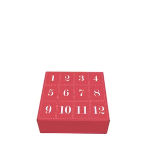 Vente en gros de boîte mystère en carton pour la <span class=keywords><strong>bière</strong></span> et le vin avec logo personnalisé jouet <span class=keywords><strong>calendrier</strong></span> de l'<span class=keywords><strong>avent</strong></span> pour vernis à ongles huile soin de la peau sérum gaufrage - Product Image 2