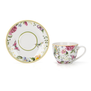 Bộ Đồ Ăn Cổ Điển Hiện Đại Cho 6 Người Bộ Đồ Ăn Thực Vật Trang Trí Nghệ Thuật Bộ Đồ Ăn Bằng Gốm Làm Vườn - Product Image 6