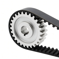 Poulie de distribution HTD 14M 14T | Pièces usinées CNC / Aluminium / Acier / Alésage de précision H7 / Rainure à clavette / OEM, Certification RoHS, Personnalisation