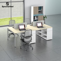 Bureaux modulaires de haute qualité SpaceUnited pour postes de travail modernes en centre d'appels