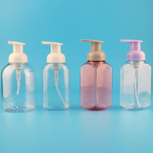 Custom Plastic Luxury Hotel 250ml 300ml Unique Lash Hand Wash Liquid Soap Pump Foam Dispenser Bottle