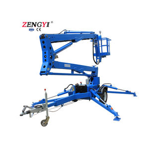 Nacelle élévatrice télescopique articulée électrique chinoise, remorquable, type araignée - Product Image 6