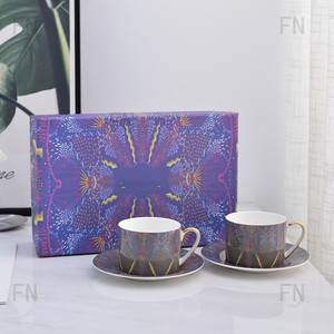Espresso Supplies Luxury Espresso <b>Cup</b> and <b>Saucer</b> Set Ceramic Cappuccino Moroccan Coffee Tea <b>Cup</b> Set - Product Image 3