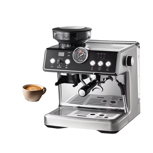 Machine à café semi-automatique multifonction à double chaudière en acier inoxydable de qualité supérieure, avec réduction du bruit – Le meilleur café - Product Image 1