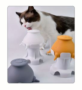 Bol à alimentation lente : Bol d'alimentation portable en silicone pour animaux de compagnie, kit de voyage et biberon - Product Image 2