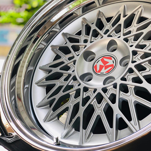 Jantes forgées en maille profonde classiques personnalisées SJ 18-26 pour Ford Mustang Chevrolet Camaro <span class=keywords><strong>Dodge</strong></span> Challenger voitures classiques anciennes - Product Image 4