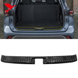 Pare-choc <span class=keywords><strong>de</strong></span> <span class=keywords><strong>coffre</strong></span> arrière en acier inoxydable, 2 pièces, accessoire <span class=keywords><strong>de</strong></span> voiture, pour Toyota gallander (XU70), 2020, 2021 - Product Image 3