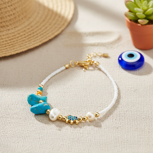 ลูกปัดแฟชั่นสำหรับการออกแบบสร้อยข้อมือดวงตาชั่วร้าย - Product Image 3