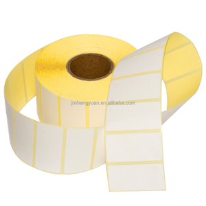 Tùy Chỉnh Không Thấm Nước Trống 50Mm X 25Mm Trực Tiếp Nhãn Nhiệt Dính Mã Vạch Nhãn Dán Nhãn Dán Cuộn 50X25 Nhiệt Nhãn 2x1 - Product Image 1