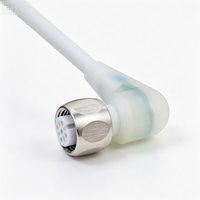 Nouveau câble de connexion d'origine pour contrôleur industriel 6058479 DOL-1204-W10MRN M12, connecteur capteur-actuateur coudé, câblage d'automatisation PLC