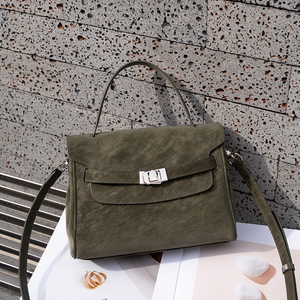 批发产品销售 中国在线市场 女士麂皮手提包 奢华皮革单肩斜挎包 设计师包 - Product Image 3