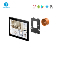Panel Táctil de Pared Android/Linux de 10 Pulgadas SM1011 4GB+32GB Pantalla IPS para Control Inteligente del Hogar y Garaje Control por Voz CE RoHS