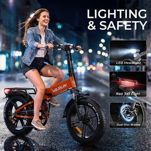 Bicicleta Eléctrica Plegable de 20 Pulgadas con Neumáticos Gruesos, 750w, Sin Mantenimiento, Batería Extraíble de 48v13ah, 120km de Autonomía, Resistente al Agua IP65, Venta al Por Mayor S20 - Product Image 2
