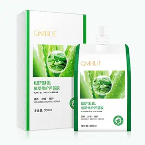 Gel à l'aloe Vera, crème de jour hydratante anti-acné, apaisante, soins pour la peau, lotion de soleil, pour toutes les peaux, g