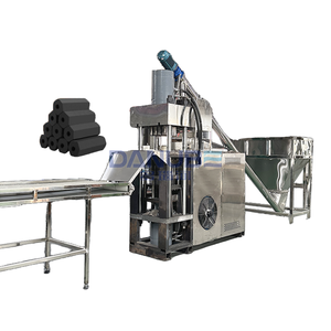 Máquina de fabricación de briquetas de carbón de Cachimba de acero inoxidable Línea de producción de prensado de carbón Shisha a la venta - Product Image 1