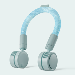 Ventilador de Cuello Eléctrico Portátil Deportivo con Tecnología PCM, Ventilador Recargable con Enfriamiento de <span class=keywords><strong>360</strong></span> Grados, Aire Acondicionado Personal - Product Image 5