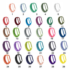 Fascia da braccio LAIHE nuovo arrivo elastico Design personalizzato in Silicone unisex cinturino sportivo per <span class=keywords><strong>Mi</strong></span> <span class=keywords><strong>Band</strong></span> <span class=keywords><strong>5</strong></span> - Product Image 2