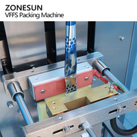 ZONESUN ZS-FS240P automatique pompe péristaltique forme verticale facile déchirure ouverture Sachet boissons énergisantes liquide remplissage scellage Machine