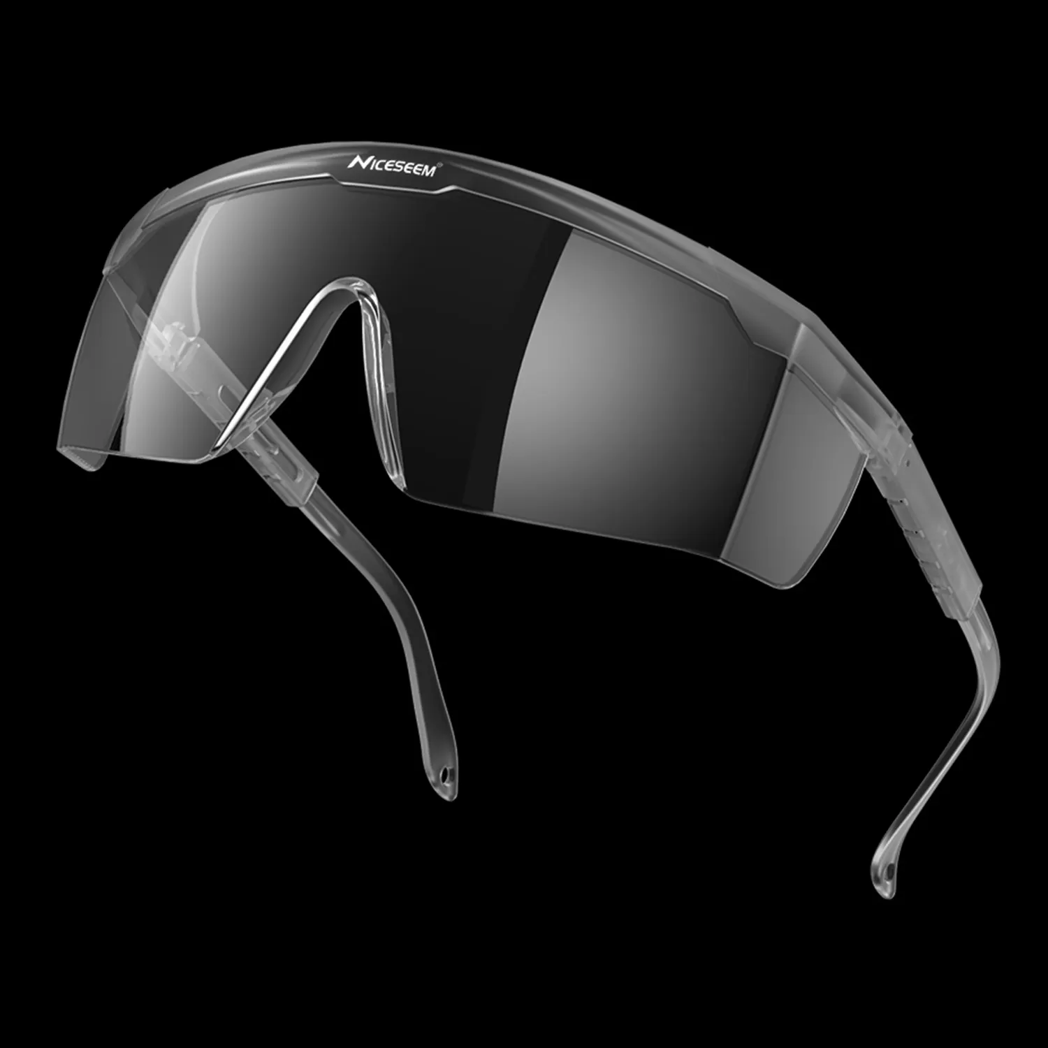 نظارات Ansi Z87 العصرية المربعة للسلامة تُصمم حسب الطلب وتتميز بتصميم جذاب