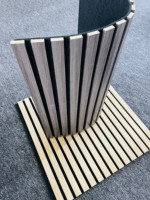 Panneaux muraux acoustiques imperméables et insonorisés modernes pour usage domestique et commercial - Matériel MDF