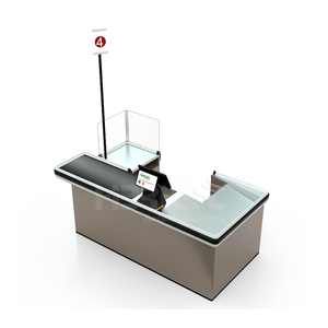 เคาน์เตอร์คิดเงินสแตนเลสคุณภาพสูง ทนทาน สำหรับซูเปอร์มาร์เก็ตและร้านค้าปลีก - Product Image 4