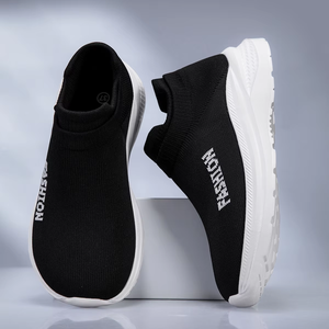 Zapatillas Deportivas para <span class=keywords><strong>Mujer</strong></span>, Transpirables, con Parte Superior de Malla, Ligeras, Suaves, Resistentes a Impactos, Punta Cerrada, para Caminar, para Todas las Temporadas - Product Image 4