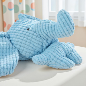 Juguete de Peluche para Mascotas, Juguete Mordedor para Cachorros, Resistente a las Mordidas, Sin Relleno, Alivia el Estrés, 31-50cm, Juguete de Peluche de Elefante y Conejo para Masticar, 0-24 Meses - Product Image 4