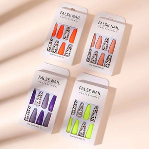 <span class=keywords><strong>Uñas</strong></span> acrílicas brillantes <span class=keywords><strong>de</strong></span> cobertura completa <span class=keywords><strong>de</strong></span> Punta francesa mediana <span class=keywords><strong>Uñas</strong></span> postizas a presión con diseños <span class=keywords><strong>de</strong></span> estrellas para mujeres y <span class=keywords><strong>niñas</strong></span> - Product Image 2
