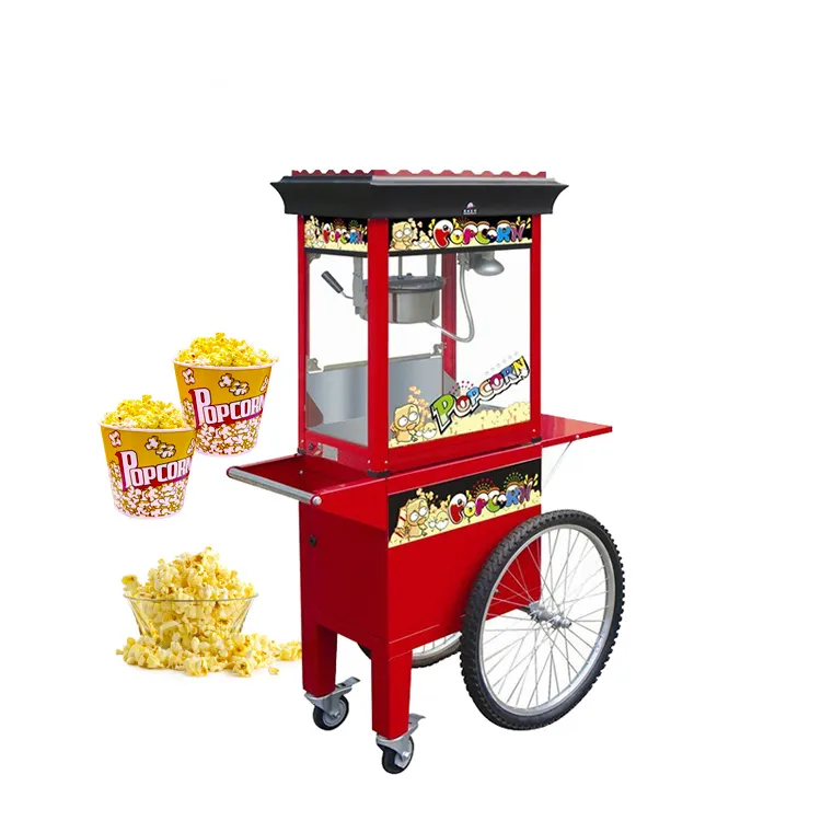 Industrielle elektrische Popcorn-Maschine Preis gewerbliche Karamel-Popcorn-Maschine