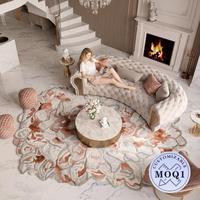 Karpet Serat Bambu Kepadatan Tinggi untuk Ruang Tamu dan Kamar Tidur, Karpet Custom Buatan Tangan dan Karpet Area