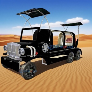 Carruaje Eléctrico Elegante de Doble Propósito para Funerales, Transporte Digno de Despedida con Cabina de Carga Trasera - Product Image 5