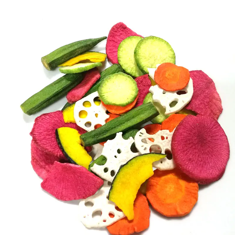 야채 칩 스낵 진공 튀김 과일 및 야채 칩