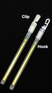 Bâton lumineux de type poudre de 150mm pour la pêche Normes de production élevées avec clip et crochet accessoire - Product Image 2