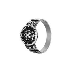 Anillo de Dedo Vintage de Moda, Anillo de Calavera de Águila de Acero Inoxidable Daitny - Product Image 2