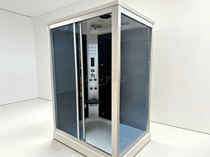 Cabine de vapeur de <span class=keywords><strong>douche</strong></span> de salle de bain haut de gamme en alliage d'aluminium carré avec commande intelligente <span class=keywords><strong>Douche</strong></span> à domicile et en spa pour 1 personne - Product Image 3