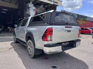 Cubierta Universal de Aluminio para Camionetas con Cabina Doble, Compatible con GWM Poer, <span class=keywords><strong>Toyota</strong></span> <span class=keywords><strong>Hilux</strong></span>, JAC T6/T8, Hard Topper - Product Image 4