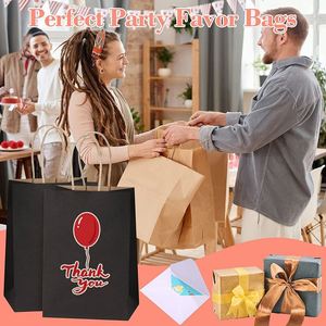 Paper <b>Bags</b> with Handles Assorted Sizes Gift Bulk Kraft Recyclable <b>Bags</b> for Handwork Shopping Business Sturdy Handle Party <b>Bags</b> - Product Image 6