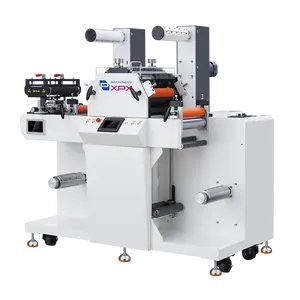 Smart-210 small off print machine servomotor driven label finishing machine semi or full rotary cutter