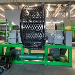 <span class=keywords><strong>Mini</strong></span> déchiqueteuse de pneus de séparation en caoutchouc efficace pompe à noyau de conception à Double arbre pour coupe-pneu de recyclage à petite échelle - Product Image 3