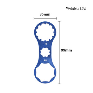 Outil de démontage et de réparation d'amortisseur de couronne de fourche avant pour VTT XCM/XCR/XCT/RST - Product Image 6